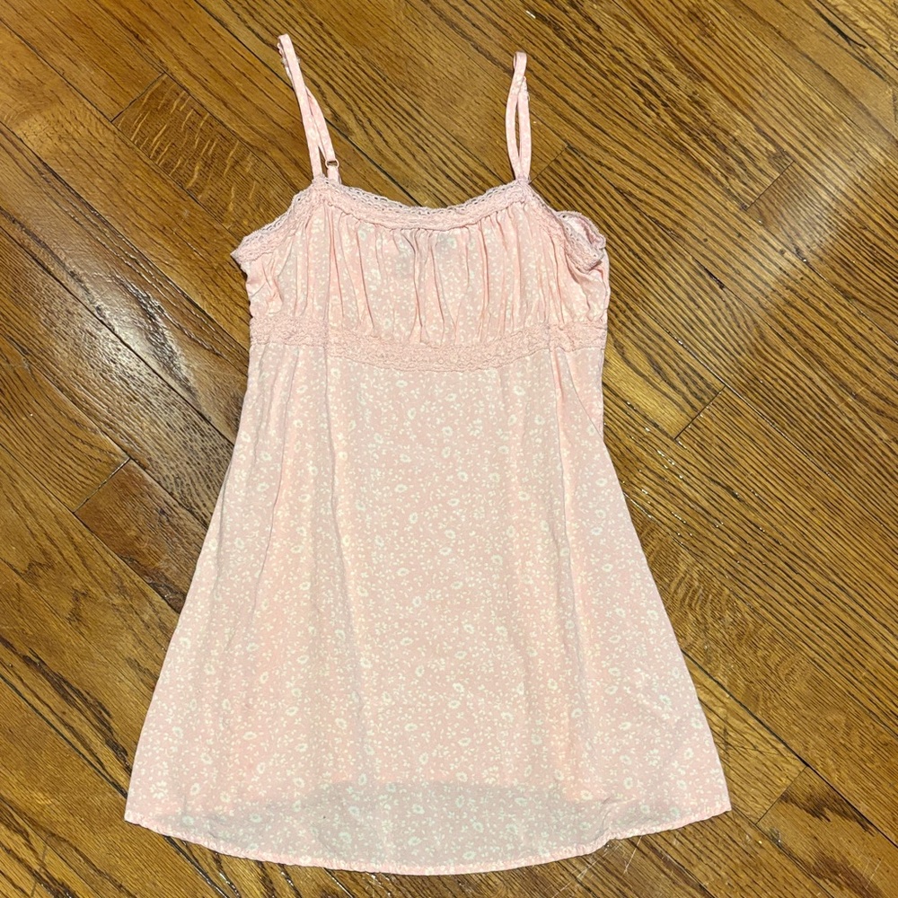 Girls’ Art Class Pink Floral Chemise